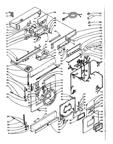 Water system top and front