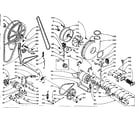 Kenmore 1105910500 machine drive diagram