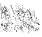 Kenmore 1105910950 machine drive diagram