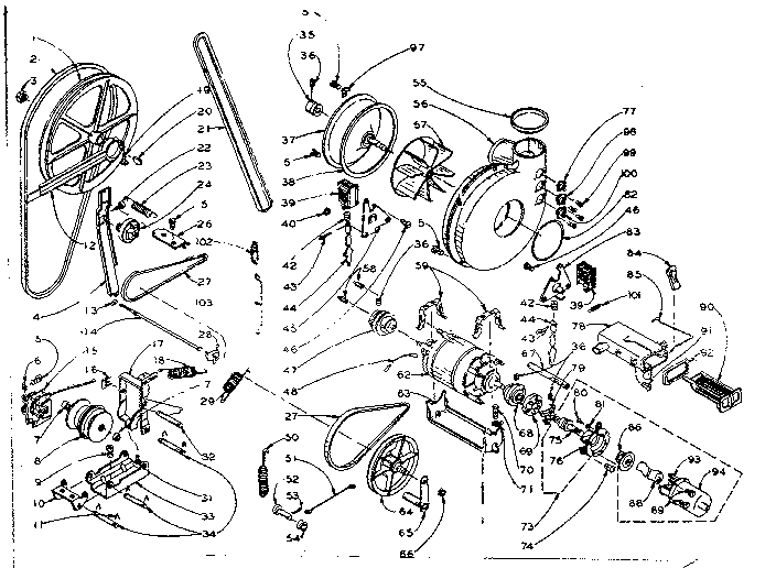 Machine drive