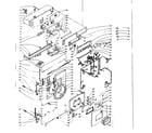Kenmore 1105910900 top and front diagram