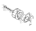 Kenmore 1105910900 cylinder and hub diagram