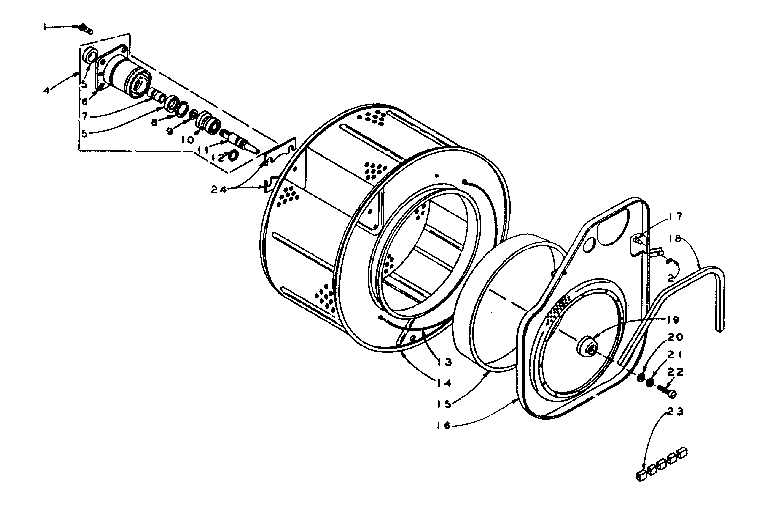 Cylinder and hub