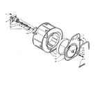 Kenmore 1105910952 cylinder and hub diagram