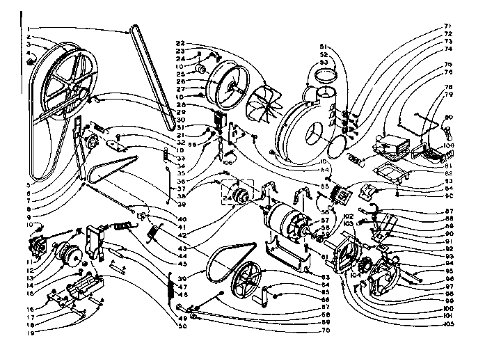 Machine drive