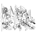 Kenmore 1105910910 machine drive diagram
