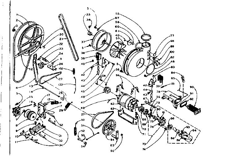 Machine drive