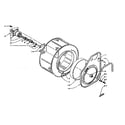 Kenmore 1105910960 cylinder and hub diagram