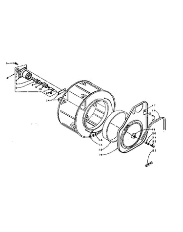 Cylinder and hub