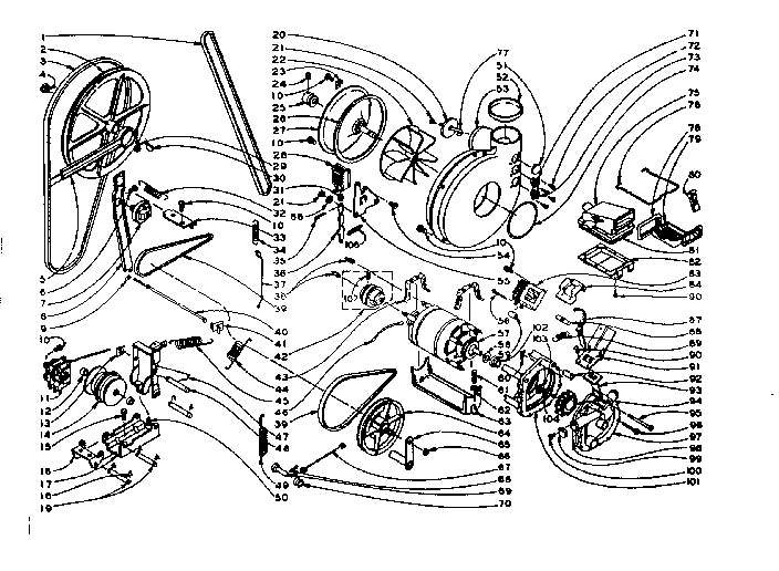 Machine drive