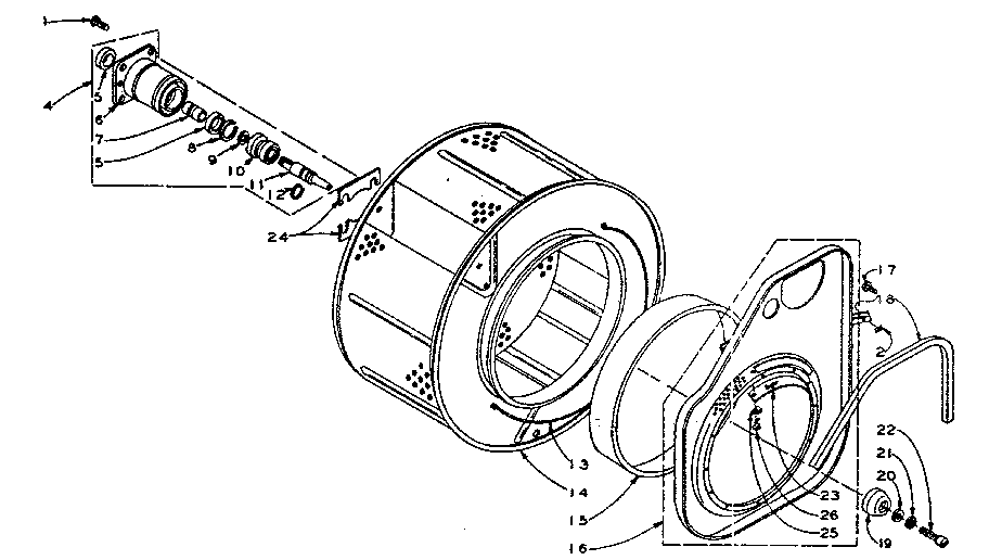 Cylinder and hub