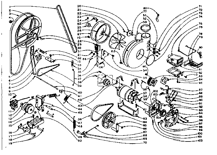 Machine drive