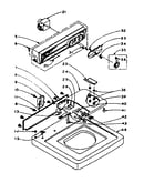 Top and console assembly