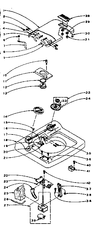 Top assembly