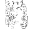 Kenmore 1105914200 machine sub-assembly diagram