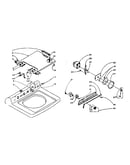 Machine top assembly
