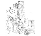 Kenmore 1105917200 machine sub-assembly diagram