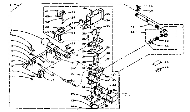 White rodgers burner assembly (unitized)