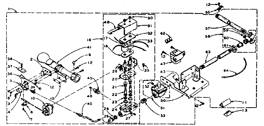 White rodgers burner assembly
