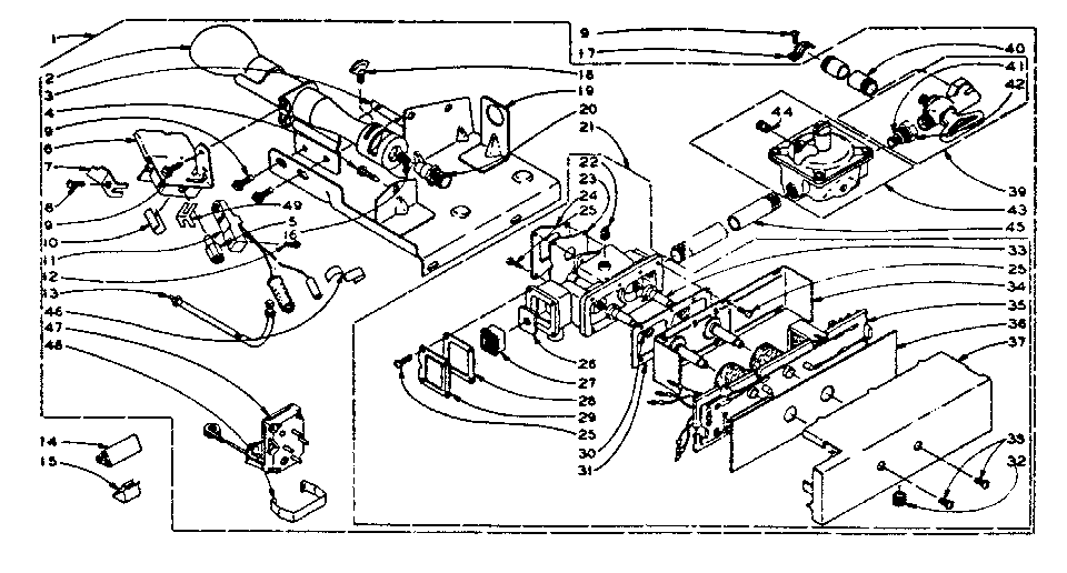 Dole burner assembly