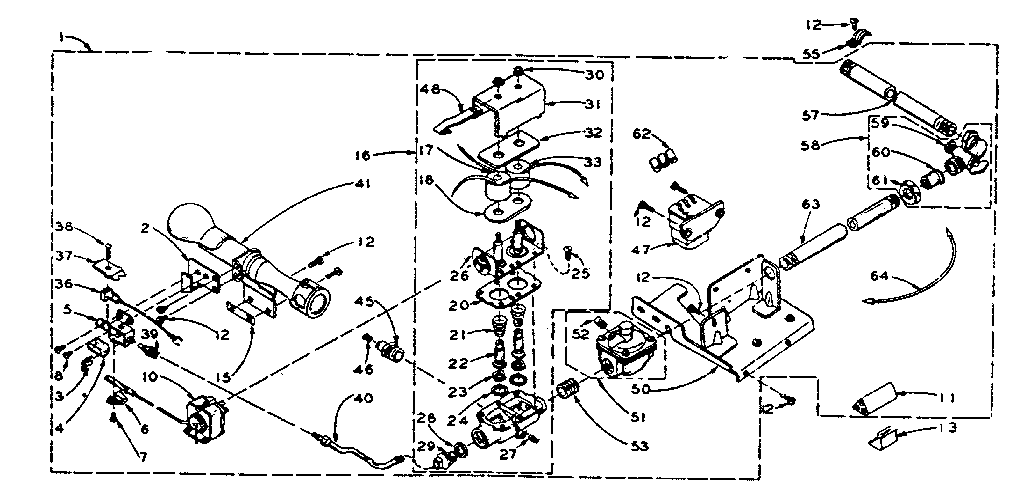 White rodgers burner assembly