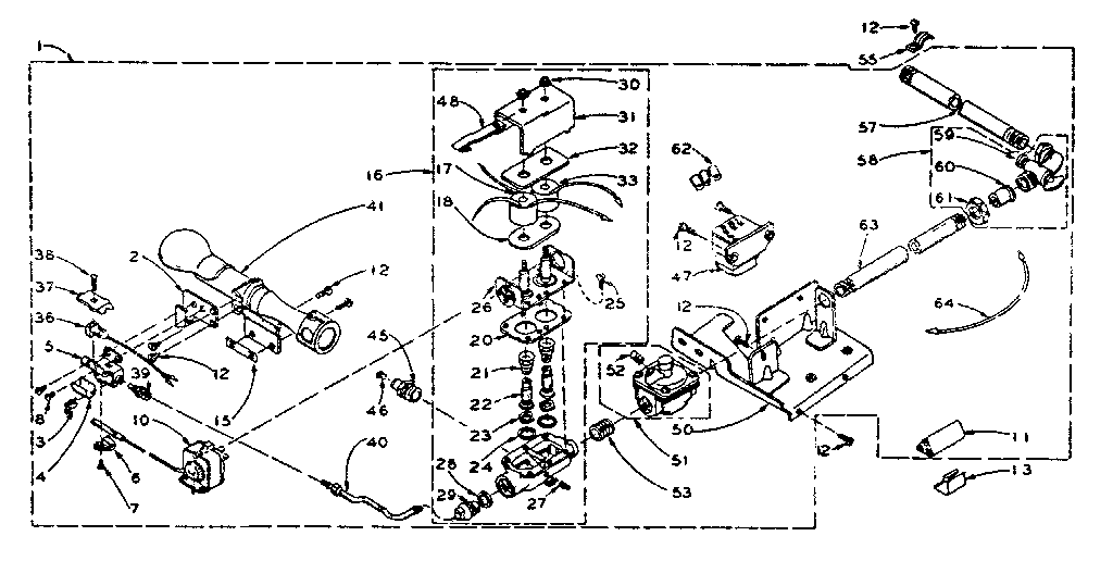 White rodgers burner assembly