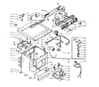 Kenmore 1105917620 machine sub-assembly diagram