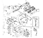 Kenmore 1105917630 machine sub-assembly diagram