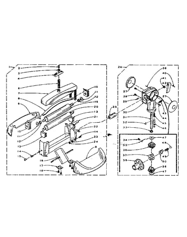 Wringer and wringer gear case assembly