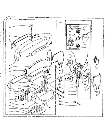 Wringer and wringer gear case assembly