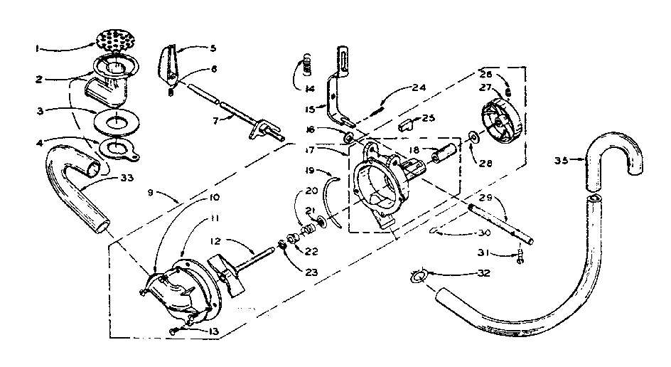 PUMP ASSEMBLY AND PUMP PARTS