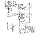 Kenmore 1106002700 machine sub-assembly diagram
