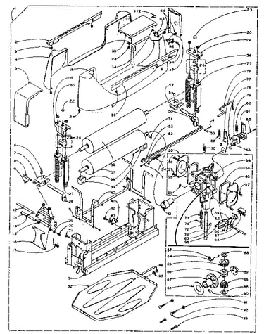 Wringer and wringer gear case assembly