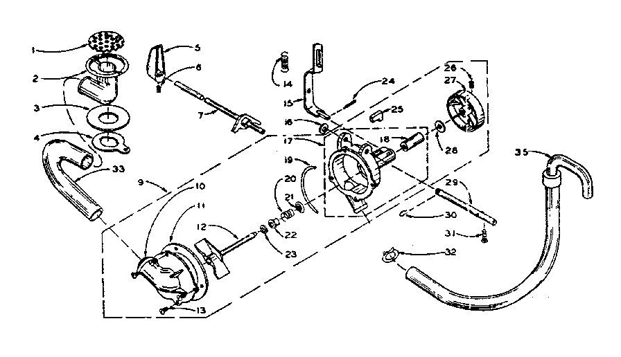 PUMP ASSEMBLY AND PUMP PARTS