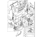 Kenmore 1106002800 wringer and wringer gear case assembly diagram