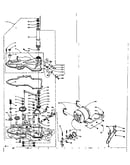 Worm gear case and motor assembly