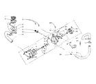 Kenmore 1106002801 pump assembly and pump parts diagram
