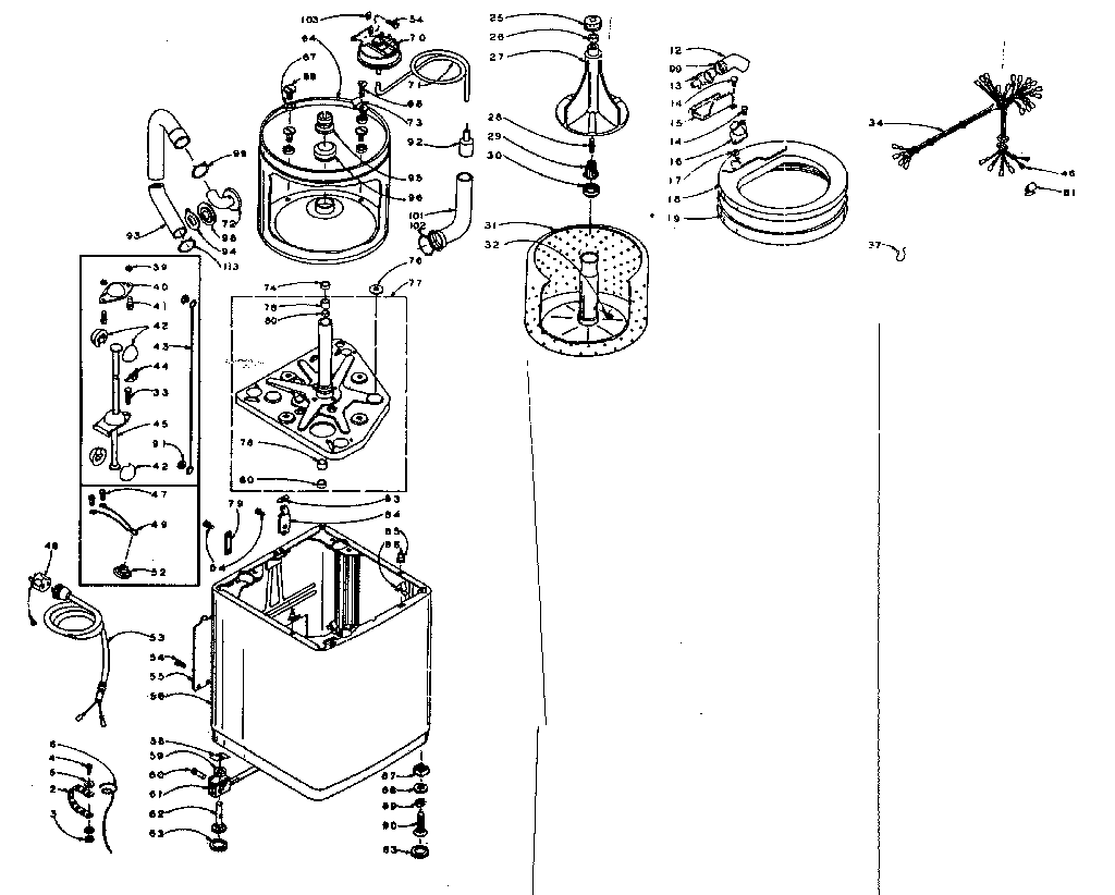 Machine sub-assembly