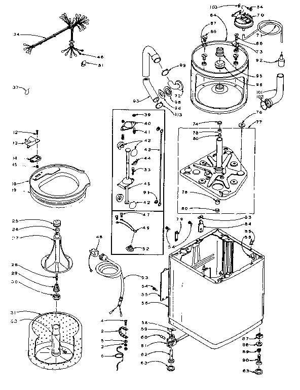 Machine sub-assembly