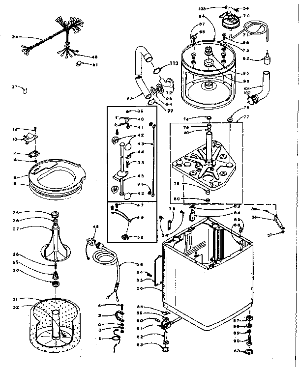 Machine sub-assembly