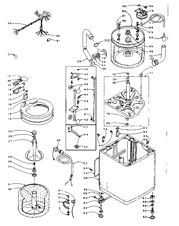Machine sub-assembly
