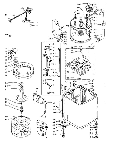 Machine sub-assembly