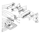 Kenmore 1106005210 top and console assembly diagram