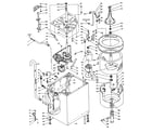 Kenmore 1106004431 machine sub-assembly diagram