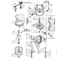 Kenmore 1106004701 machine sub-assembly diagram