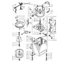 Kenmore 1106005752 machine sub-assembly diagram