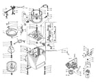 Kenmore 1106005753 machine sub-assembly diagram