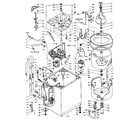Kenmore 1106004762 machine sub-assembly diagram