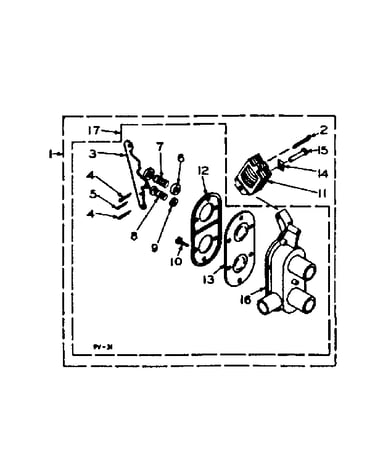 Two way valve assembly