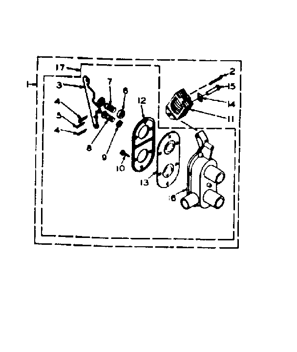 Two way valve assembly